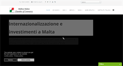 Desktop Screenshot of italiamalta.net